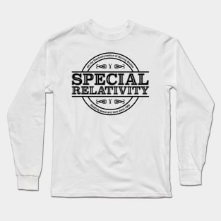 Special Relativity Long Sleeve T-Shirt